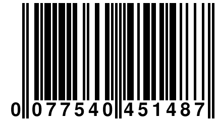 0 077540 451487