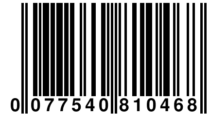 0 077540 810468