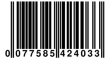 0 077585 424033