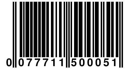 0 077711 500051