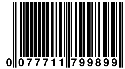 0 077711 799899