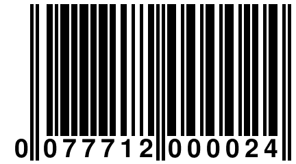 0 077712 000024