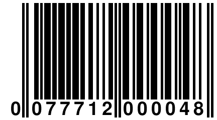 0 077712 000048