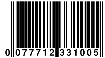 0 077712 331005