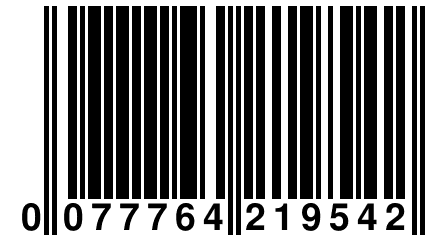 0 077764 219542