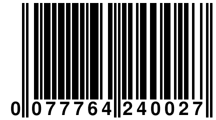 0 077764 240027