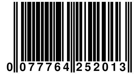 0 077764 252013