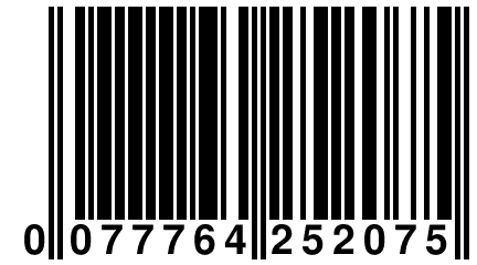 0 077764 252075