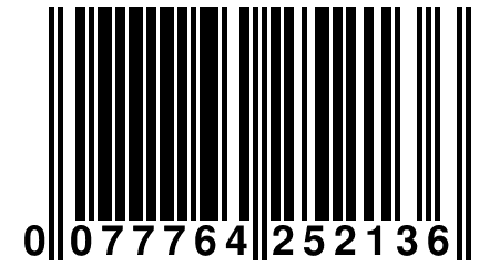 0 077764 252136