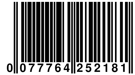 0 077764 252181