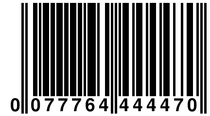 0 077764 444470