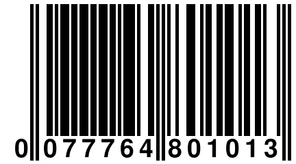 0 077764 801013