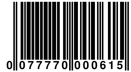 0 077770 000615