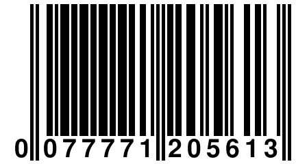 0 077771 205613