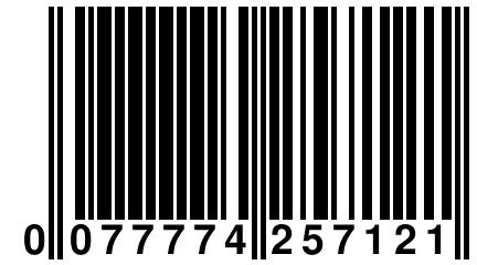 0 077774 257121