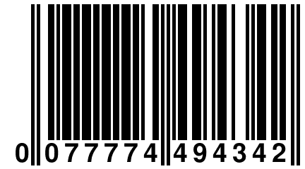 0 077774 494342