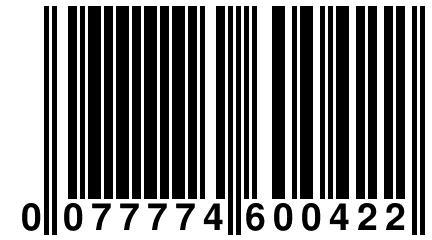 0 077774 600422