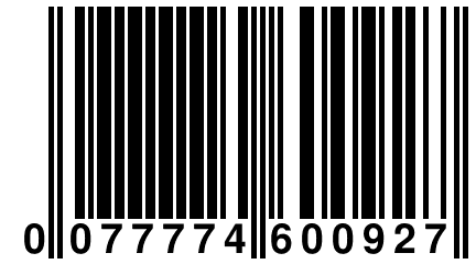 0 077774 600927