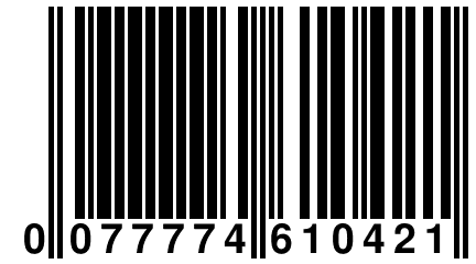 0 077774 610421