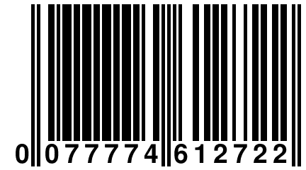 0 077774 612722