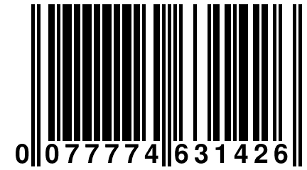 0 077774 631426