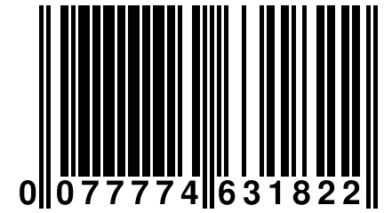 0 077774 631822