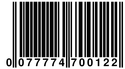 0 077774 700122