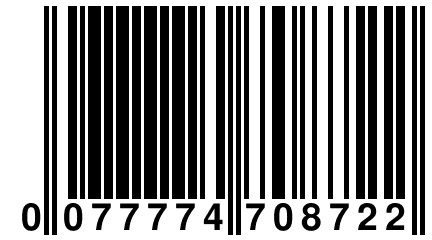 0 077774 708722