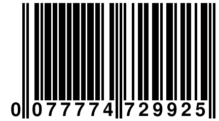 0 077774 729925