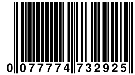 0 077774 732925