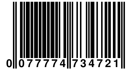 0 077774 734721