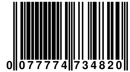 0 077774 734820