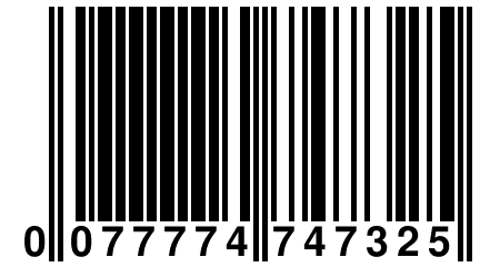 0 077774 747325