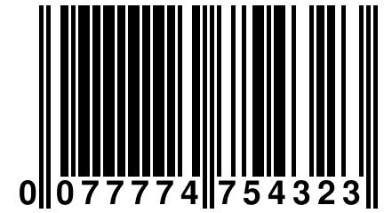 0 077774 754323