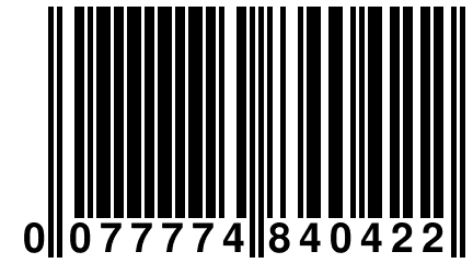 0 077774 840422