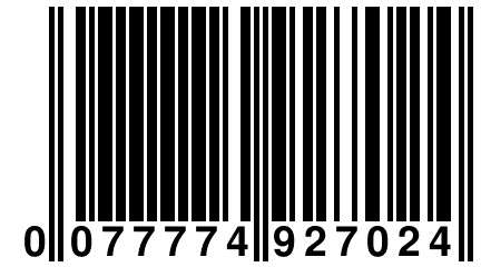 0 077774 927024