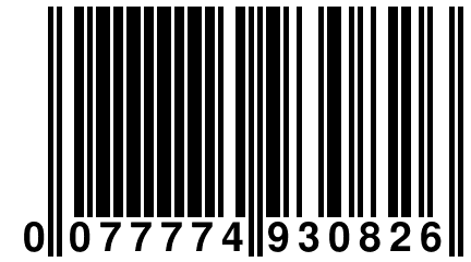 0 077774 930826