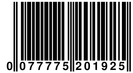 0 077775 201925