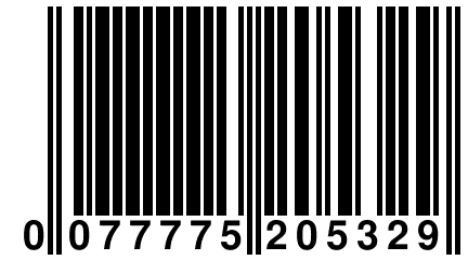 0 077775 205329