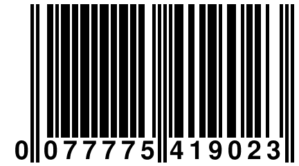 0 077775 419023