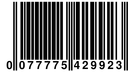 0 077775 429923