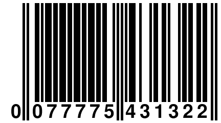 0 077775 431322