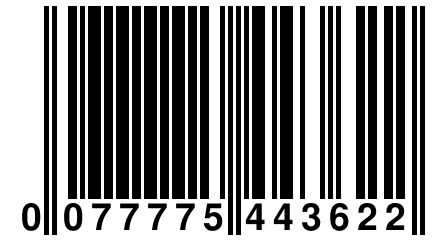 0 077775 443622