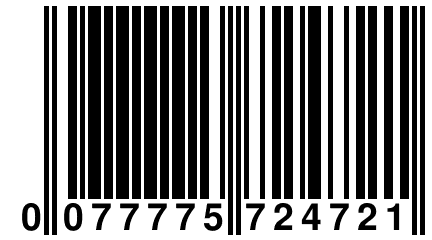 0 077775 724721