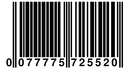 0 077775 725520