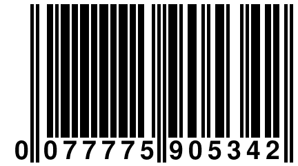 0 077775 905342