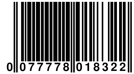 0 077778 018322