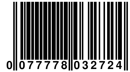 0 077778 032724