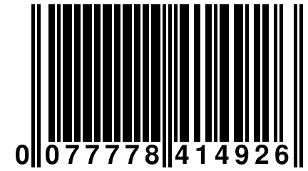 0 077778 414926