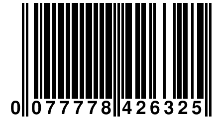 0 077778 426325